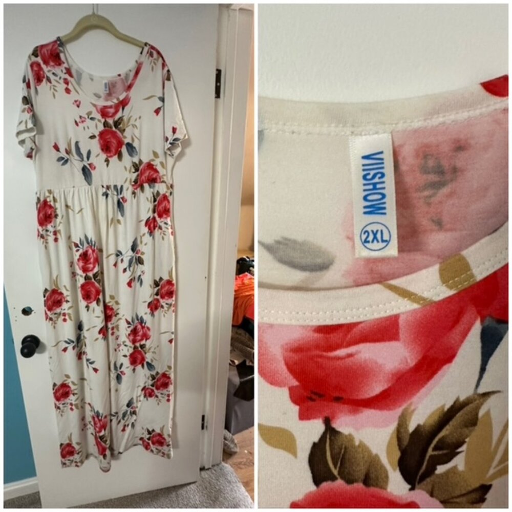 Long Floral Maxi Dress